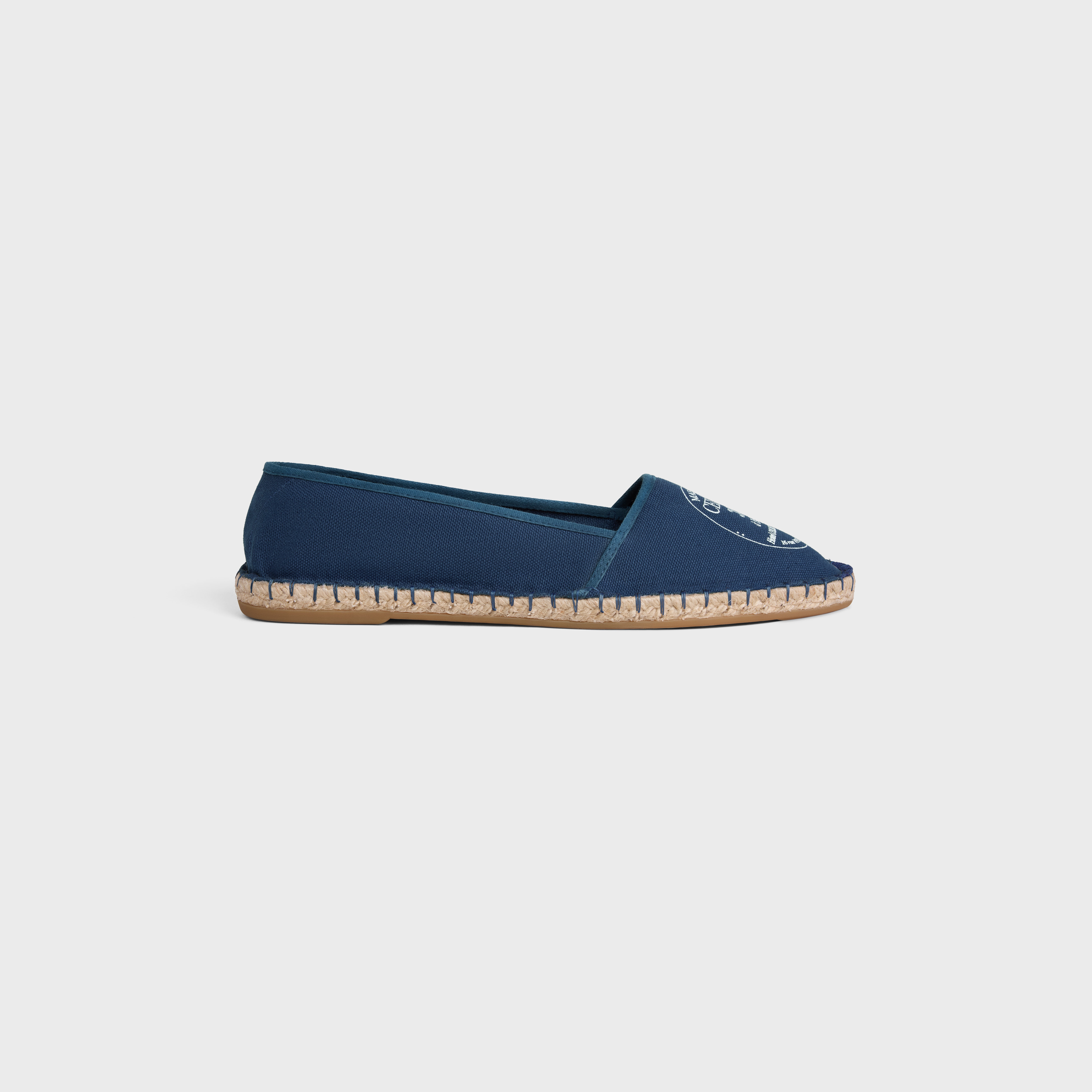 MAISON CELINE ESPADRILLE IN CANVAS - NAVY | CELINE